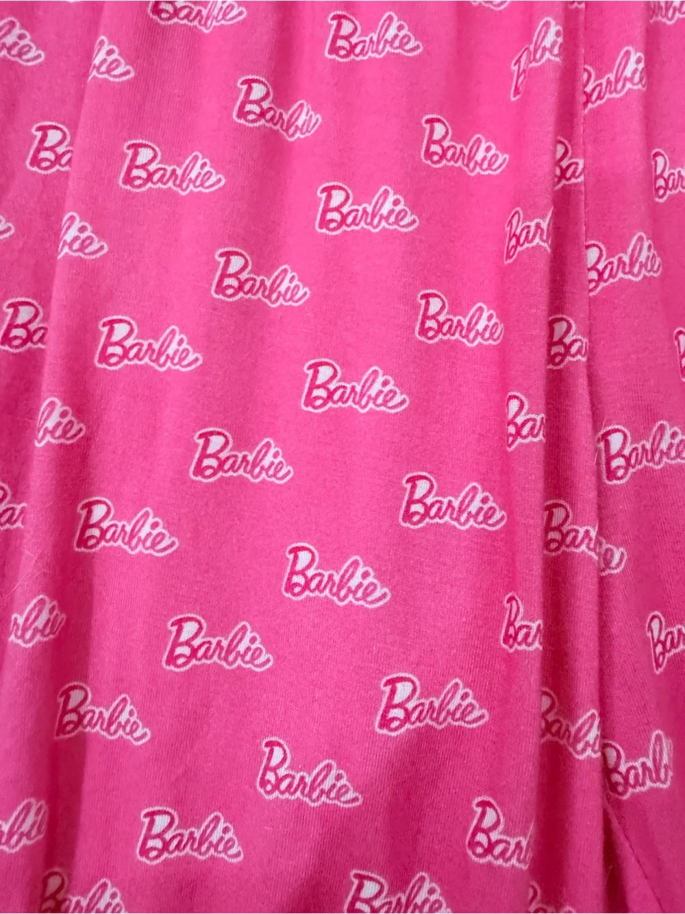 Barbie x  Peanut Hot Pink One-Piece Jumpsuit with White Print